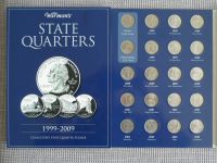 USA: US 50 State Quarter Quarters & Warman'Buch 1999-2009 Münzen Brandenburg - Frankfurt (Oder) Vorschau