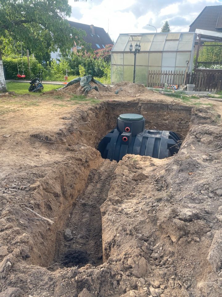 Kanalarbeiten Regen und Schmutzwasser ,Zisterne, Drainage in Preußisch Oldendorf