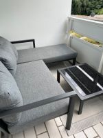 Balkonmöbel  - Outflexx 3-Sitzer Sofa in grau matt aus Alu Nordrhein-Westfalen - Solingen Vorschau