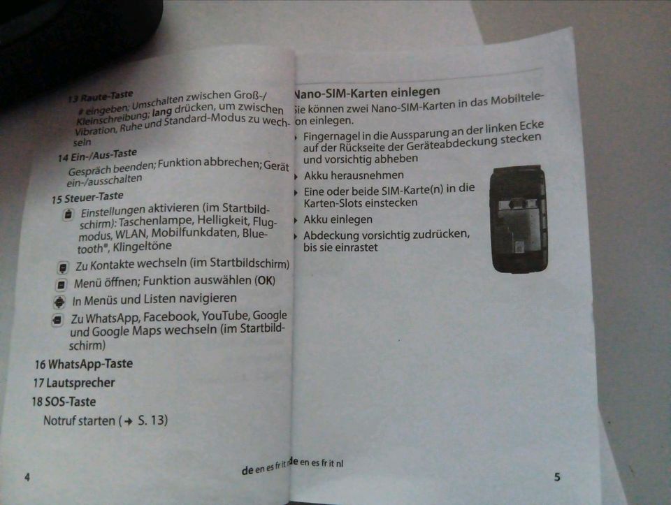 Gigaset GL7 Internetfähiges Klapp-Handy mit großen Tasten in Bretzenheim
