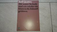 Audi quattro urquattro Typ 85 Prospekt Mappe Broschüre 1982 Bayern - Schliersee Vorschau