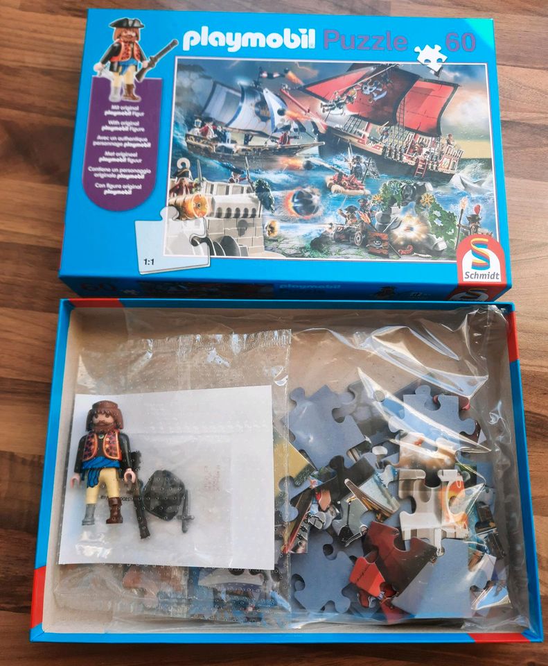 Playmobil Piraten Puzzle 60 Teile Piraten 56382 NEU Ovp in Wenden