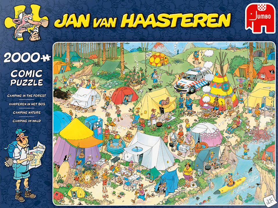 Verschiedene Jan van Haasteren Puzzles mit 2000 Teile in Laar (Vechte)