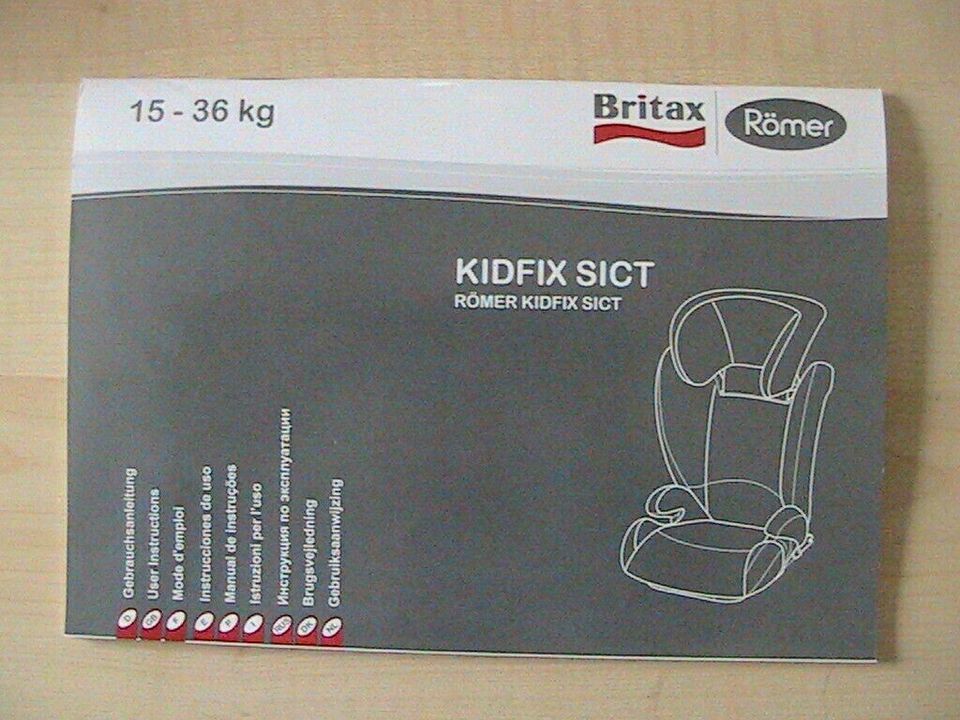 Römer Auto-Kinder-Sitz 15-36kg bis 12J.,ISOFIX,unfallfrei,TOP! in Remptendorf