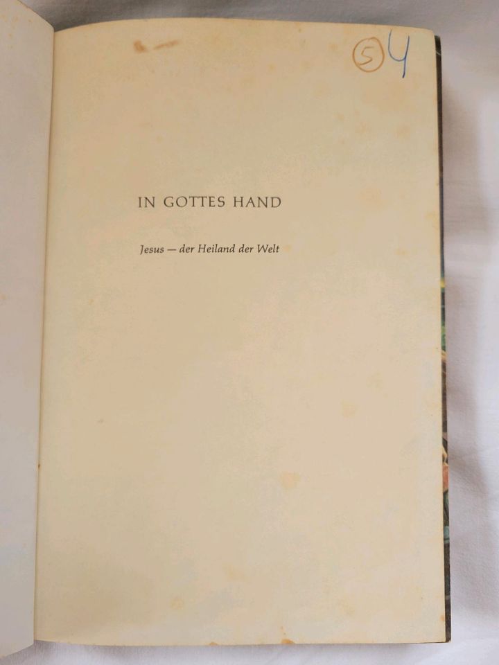 1956 Kinderbibel In Gottes Hand Arthur S. Maxwell in Balingen