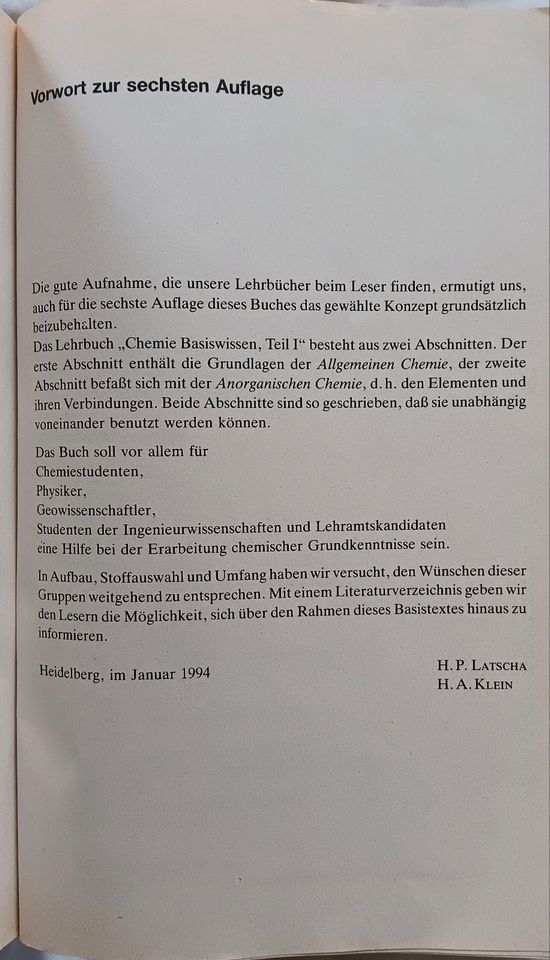 Organische-Anorganische-Analytische Chemie in Hessisch Oldendorf