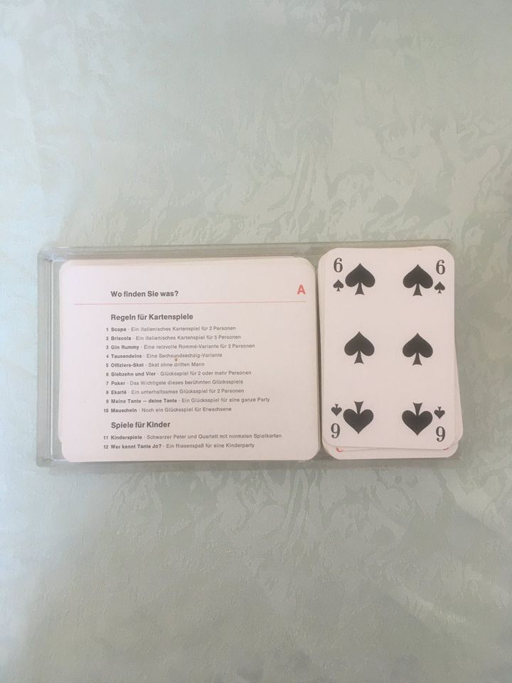 Kartenspiel in Gehrden