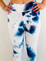 Leggings gebatikt in Blau - Weiß Gr.S Hamburg-Mitte - Hamburg Neustadt Vorschau