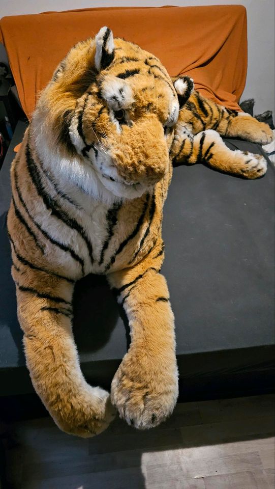 Inflatable Stofftier Tiger XXL in Krefeld