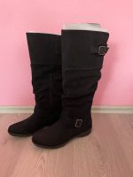 Stiefel Schwarz Neu 38 Flach Essen - Essen-Katernberg Vorschau