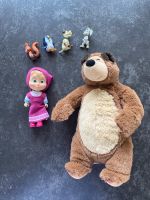 Simba Mascha und der Bär Set Plüschbär + Puppe + Tiere Bayern - Memmingen Vorschau