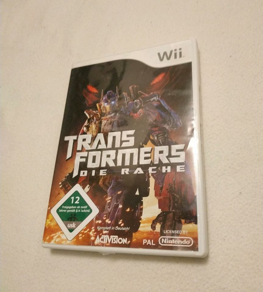 Transformers die Rache Wii Spiel in Westerkappeln