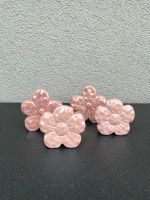 4 Blüten Blumen aus Keramik rosa 2 versch. Größen Saarland - Nalbach Vorschau