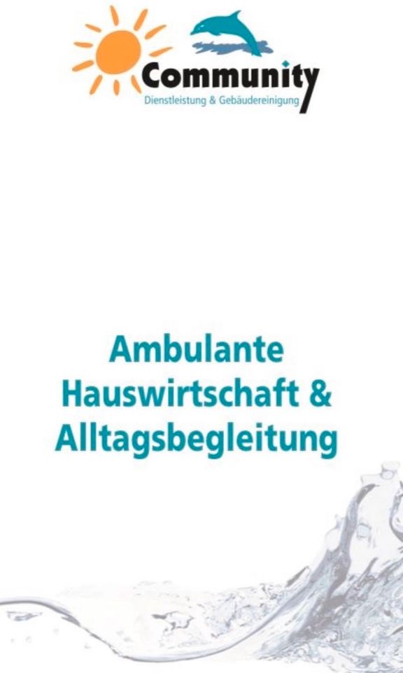 Hauswirtschaft / Alltagsbegleitung (Teilzeit/Minijob) in Gummersbach