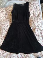 Schwarzes Kleid Samt XS/S Hessen - Weilrod  Vorschau
