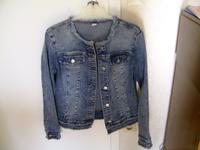 Jeansjacke Jeansblazer Damen Gr. 38 Fransenabschluss NEU Baden-Württemberg - Mühlacker Vorschau