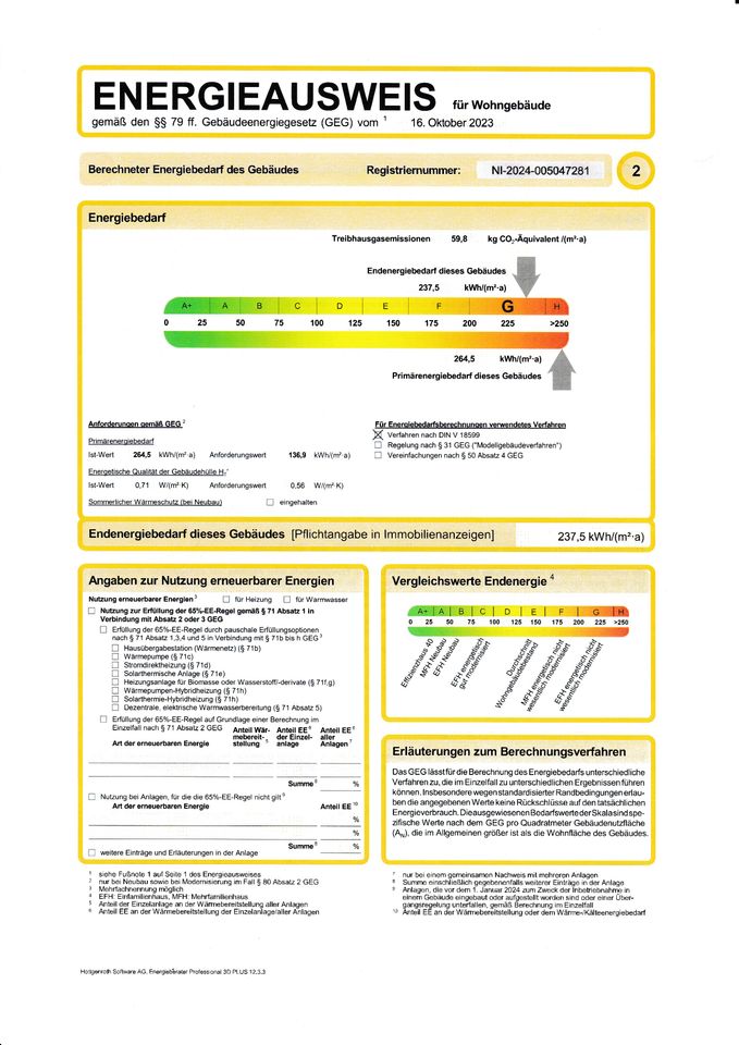 Wohn- / Ferien- / Landarbeiterhaus in fast Alleinlage in Blomberg