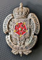 Mitgliedsabzeichen "fürstlich lippischer Kriegerbund" Nordrhein-Westfalen - Horn-Bad Meinberg Vorschau