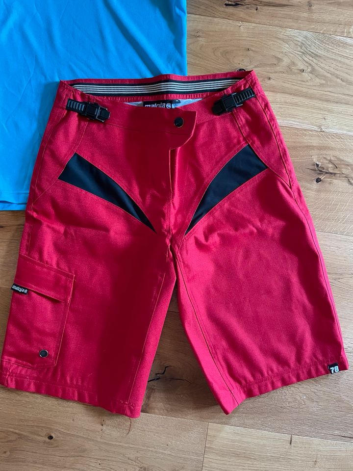 Maloja MTB Mountainbike Kombi, Größe 38 Medium Trikot Bike Shorts in Missen-Wilhams