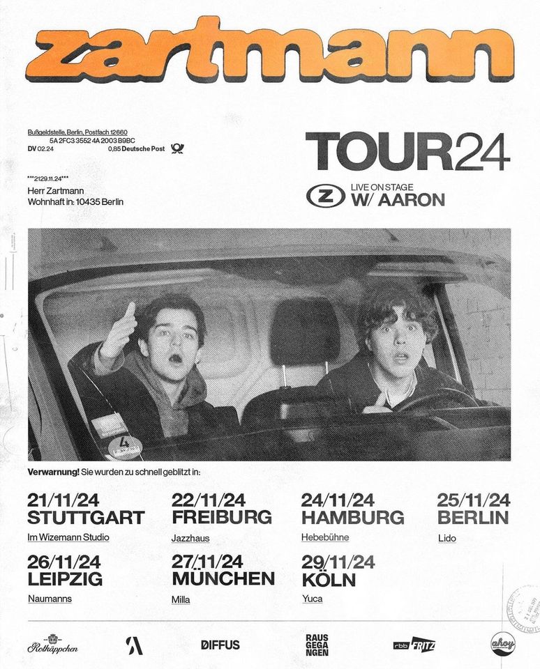 Zartmann Tickets Köln in Borchen