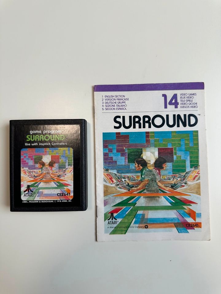 Surround Cartridge für die Atari 2600 inkl. Anleitung in Hannover