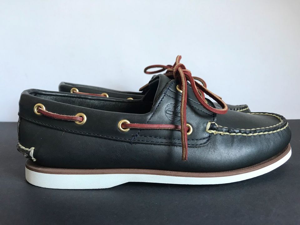 w.neu Timberland 36/6W Classic Boat 2-eye Navy 74036 Bootsschuhe in Lübeck