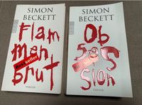 2 Thriller / Krimi / Buch „Obsession“ & „Flammenbrut“ von Beckett Saarland - Quierschied Vorschau