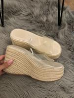 Gut erhaltene Zara Sandalen offene Schuhe Sommer Pumps Größe 35 Nordrhein-Westfalen - Wülfrath Vorschau
