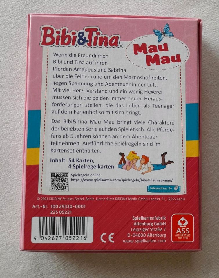 Kartenspiel Bibi und Tina Mau Mau in Bilshausen