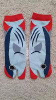 Japanische Socken Gr.38-40 mit Fisch Mitte - Tiergarten Vorschau