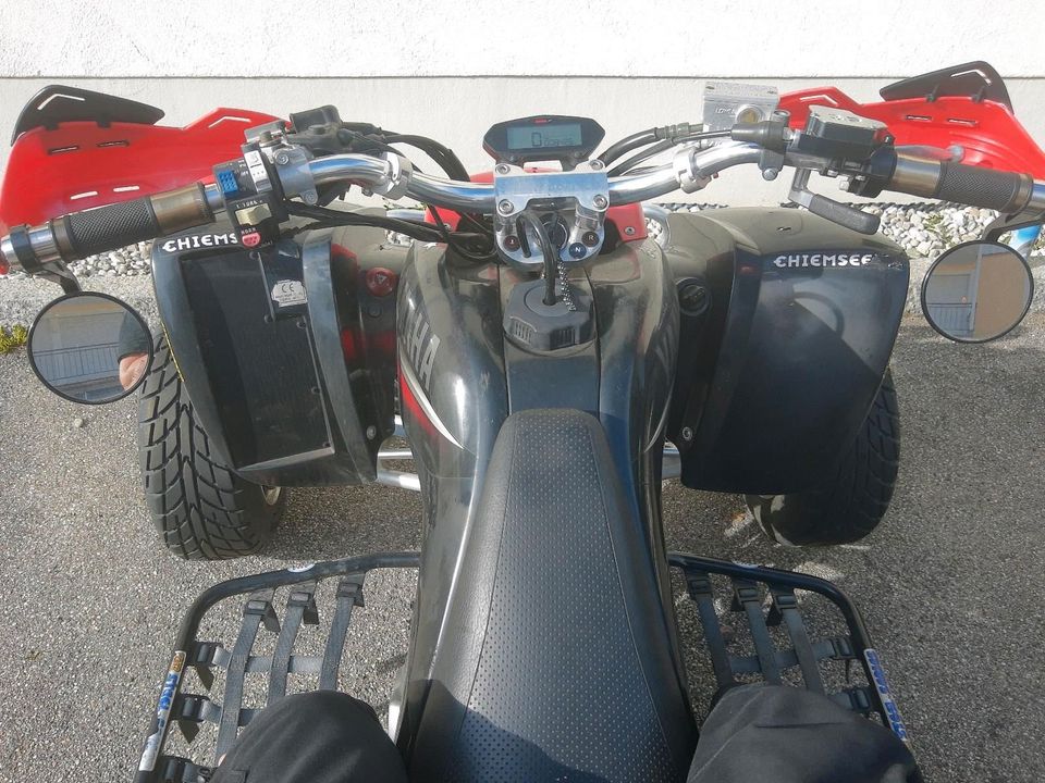 Quad Yamaha Raptor 660 ( reale 700 ) LOF  TÜV bis nächsten April in Bad Aibling
