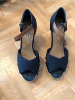 Tom Tailor Schuhe mit Keilabsatz, Größe 39, dunkelblau Baden-Württemberg - Wertheim Vorschau