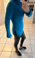 NA-KD Pullover Gr. S grün & blau Rollkragen Nordrhein-Westfalen - Mönchengladbach Vorschau