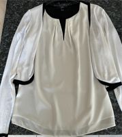 Bluse mit Jacke Gr. 36 weiß schwarz Baden-Württemberg - Breisach am Rhein   Vorschau