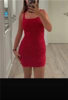 Rotes Minikleid xs ribbed Kleid H&M Bremen-Mitte - Bahnhofsvorstadt  Vorschau