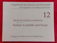 N. J. Lemmens, Noten für Orgel,  Fanfare, Cantabile und Finale Schleswig-Holstein - Norderstedt Vorschau