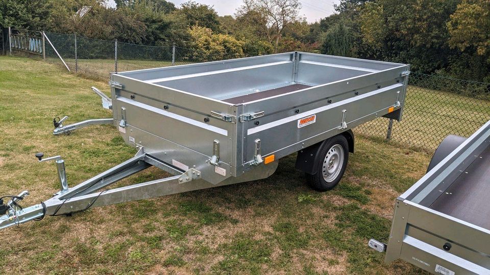 750kg 263x145x40cm PKW Anhänger Hochlader NEU! Neptun Trailer in Ostrhauderfehn