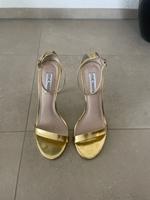 Steve Madden high Heels / Sandalen Gold 38 Nordrhein-Westfalen - Hilden Vorschau