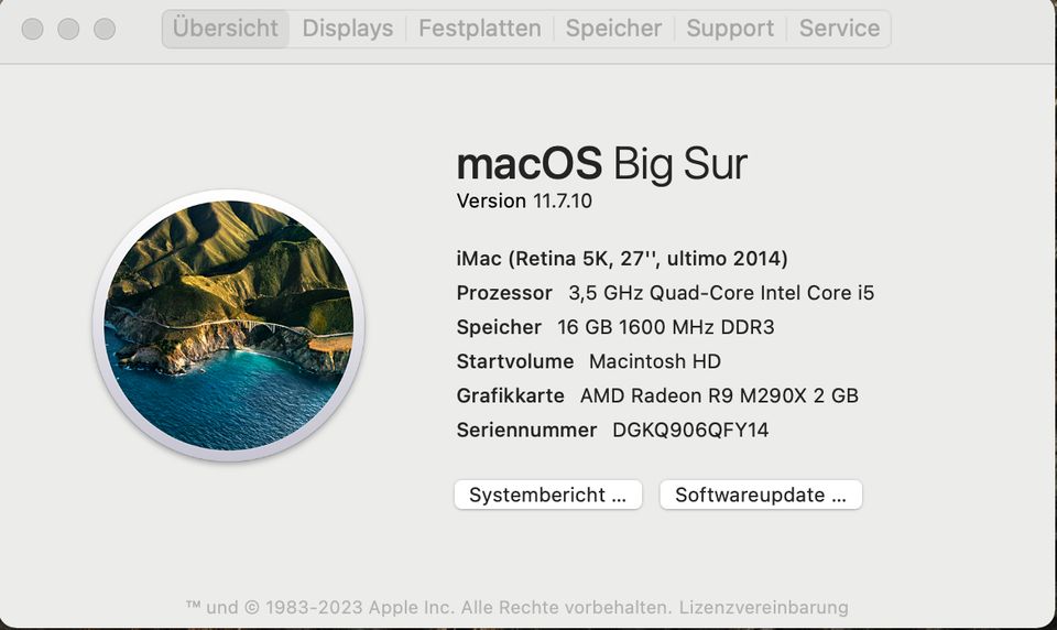 iMac (Retina 5, 27", ultimo 2014) in Solingen
