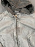 Lederjacke Gillie collection S 36 Leder grau Jacke Kapuze Schleswig-Holstein - Harrislee Vorschau