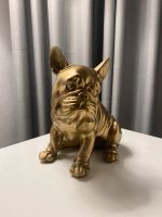 Französischer Bulldogge Skulptur Gold Deko Duisburg - Meiderich/Beeck Vorschau