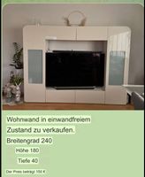 Wohnwand für Fernseher | TV - Bank Hessen - Dieburg Vorschau