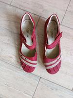 rote Schuhe mit Absatz Thüringen - Geratal Vorschau