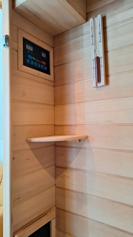 TOP!  Artsauna Oslo Flächenstrahler  2 Personen Sauna 120x100 in Rheinbach