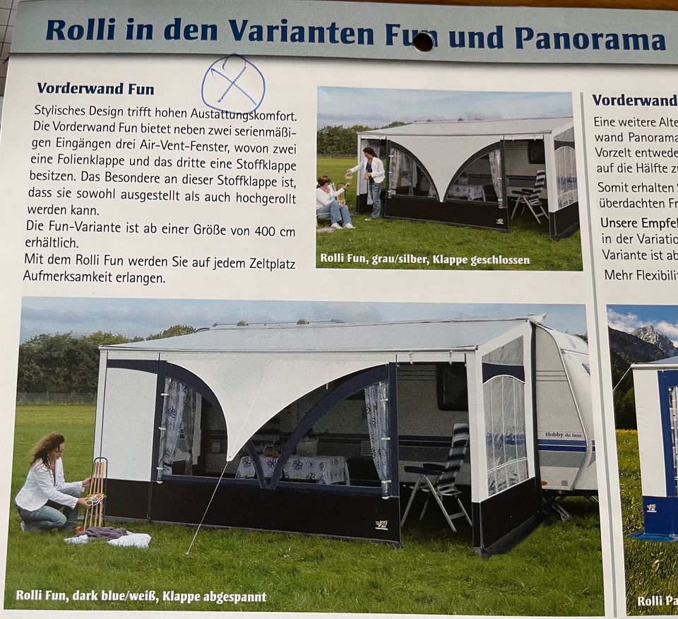 Wohnwagen Knaus Azur 495 in Härtlingen