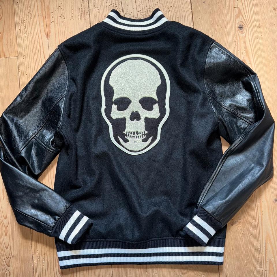 Lucien Pellat-Finet Skull Bomber Totenkopf M LPF Collegejacke in München