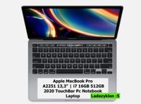 Apple MacBook Pro A2251 13,3" | i7 16GB 512GB 2020 TouchBar Mitte - Wedding Vorschau