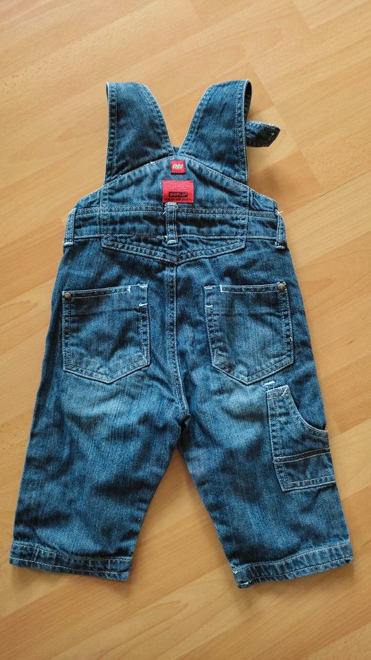 Lego Wear Latzhose Jeans Größe 74 in Hüttlingen