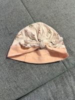 Baby Kleinkind Mütze Handmade rosa Blume ca 44 Bayern - Gunzenhausen Vorschau