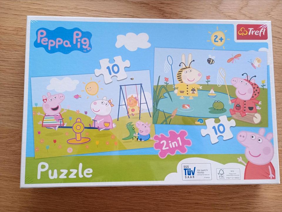 Alles neu Puzzle Peppa Pig Wutz Paw patrol Sky Kissen BildElefant in Bergen